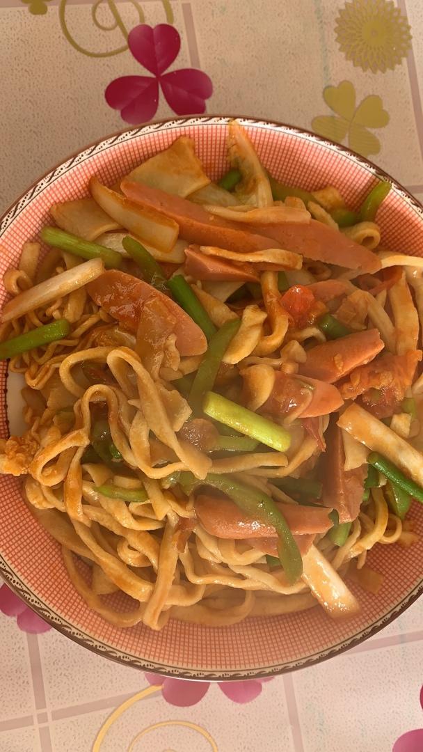 🍜最简单最好吃的家常炒面