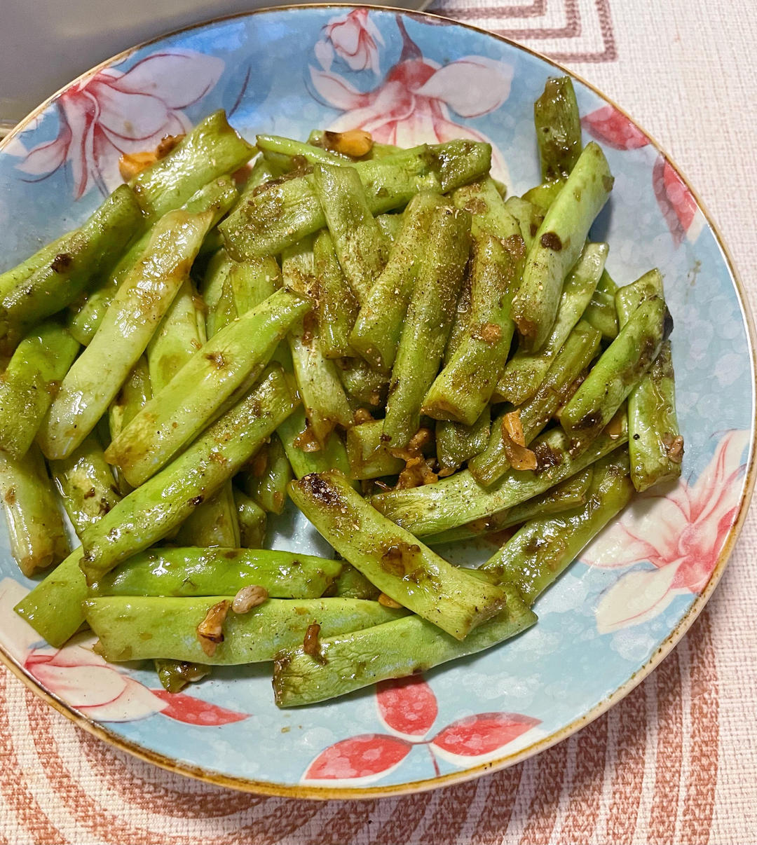 家常小炒四季豆，蔬菜就是要清爽鲜甜