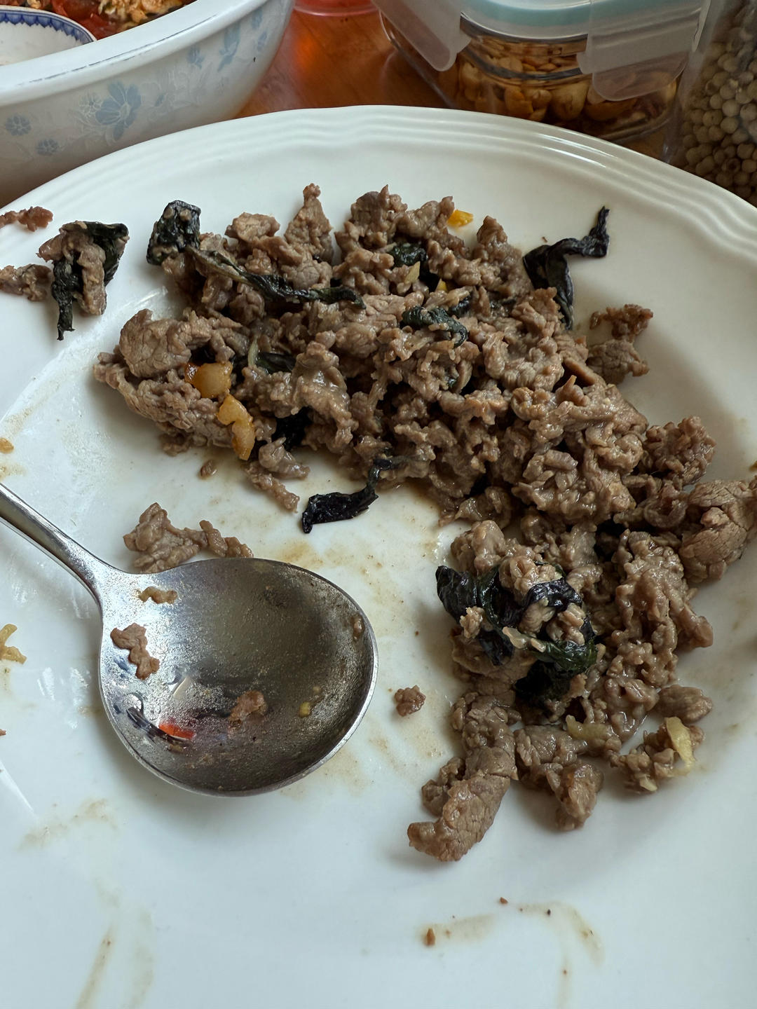 紫苏炒牛肉
