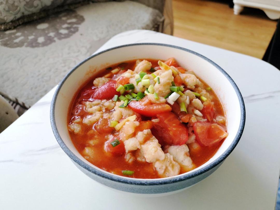 番茄巴沙鱼🍅🐠，西红柿酸甜软糯，鱼肉滑嫩细腻，暖春必备！