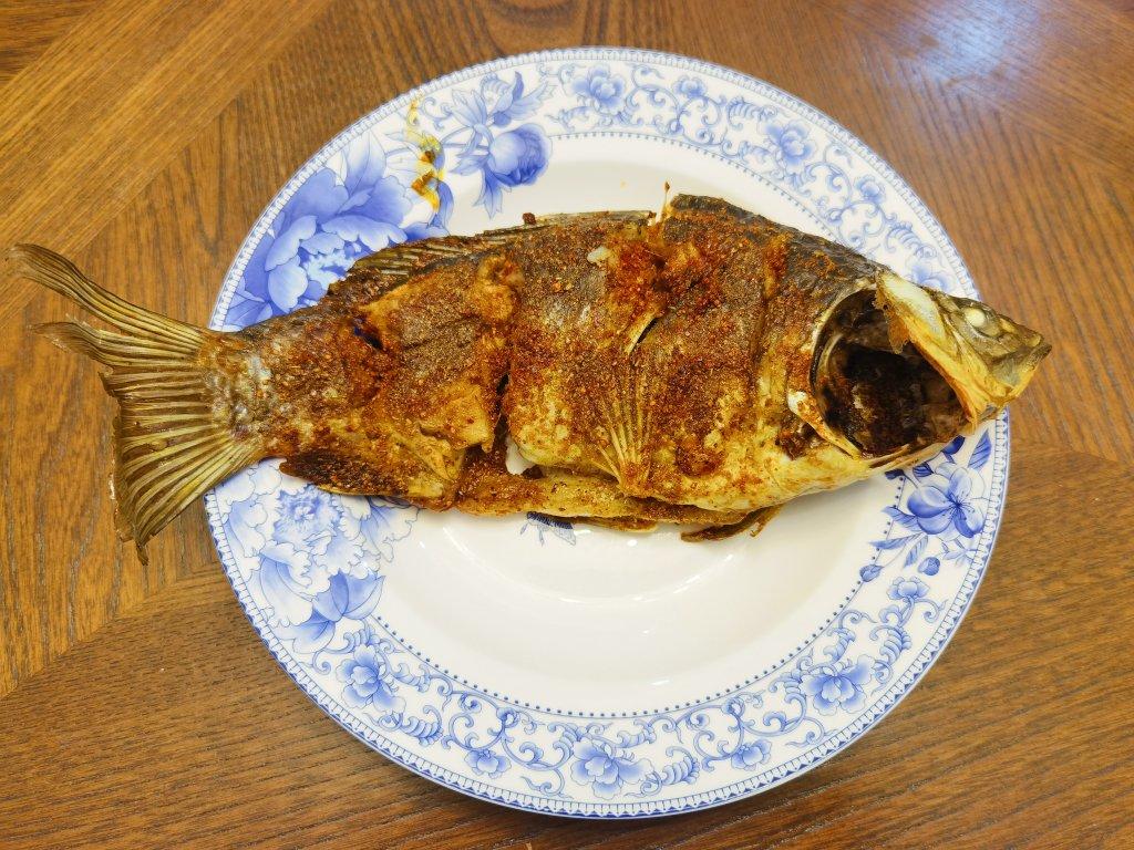 烧烤摊上的烤鱼  烤箱版烤鱼  干烤鱼