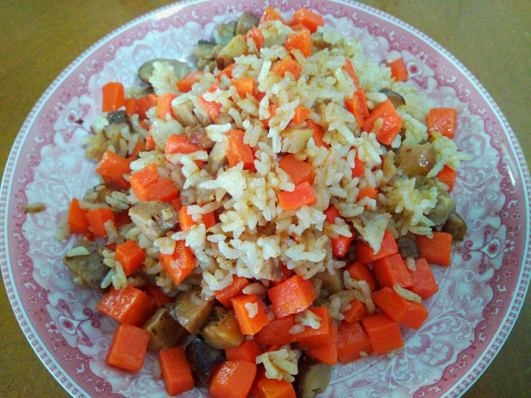 腊味萝卜饭
