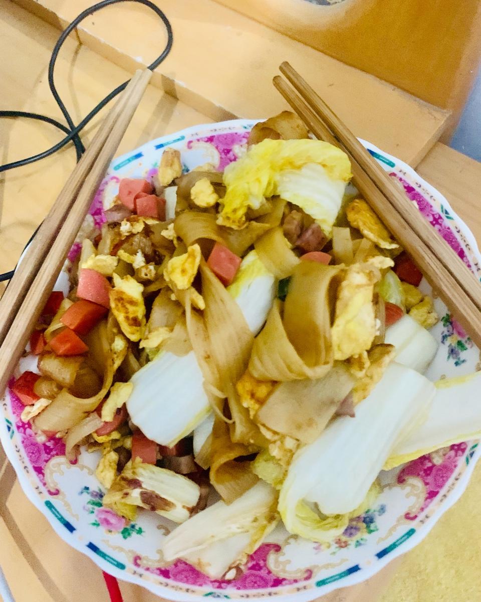 快手炒冷面～解锁新吃法 轻松消耗冷面