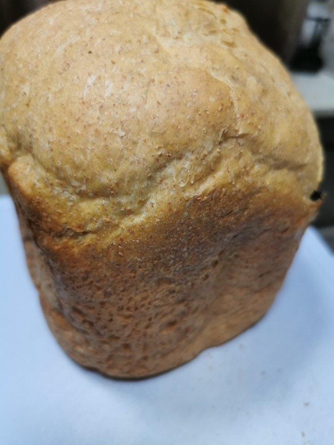 （面包机预约版）无糖无油全麦吐司面包