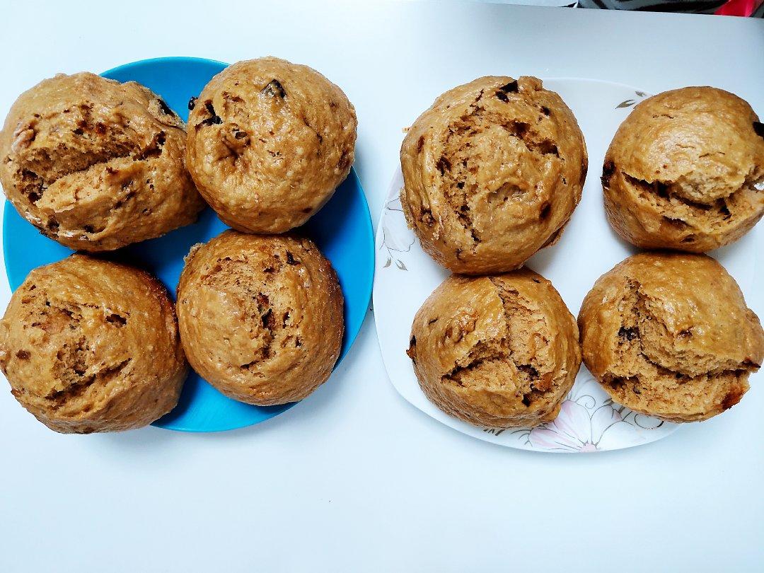 新手也能爆开花的老面红糖大枣开花馒头（泡打粉版or无泡打粉版）