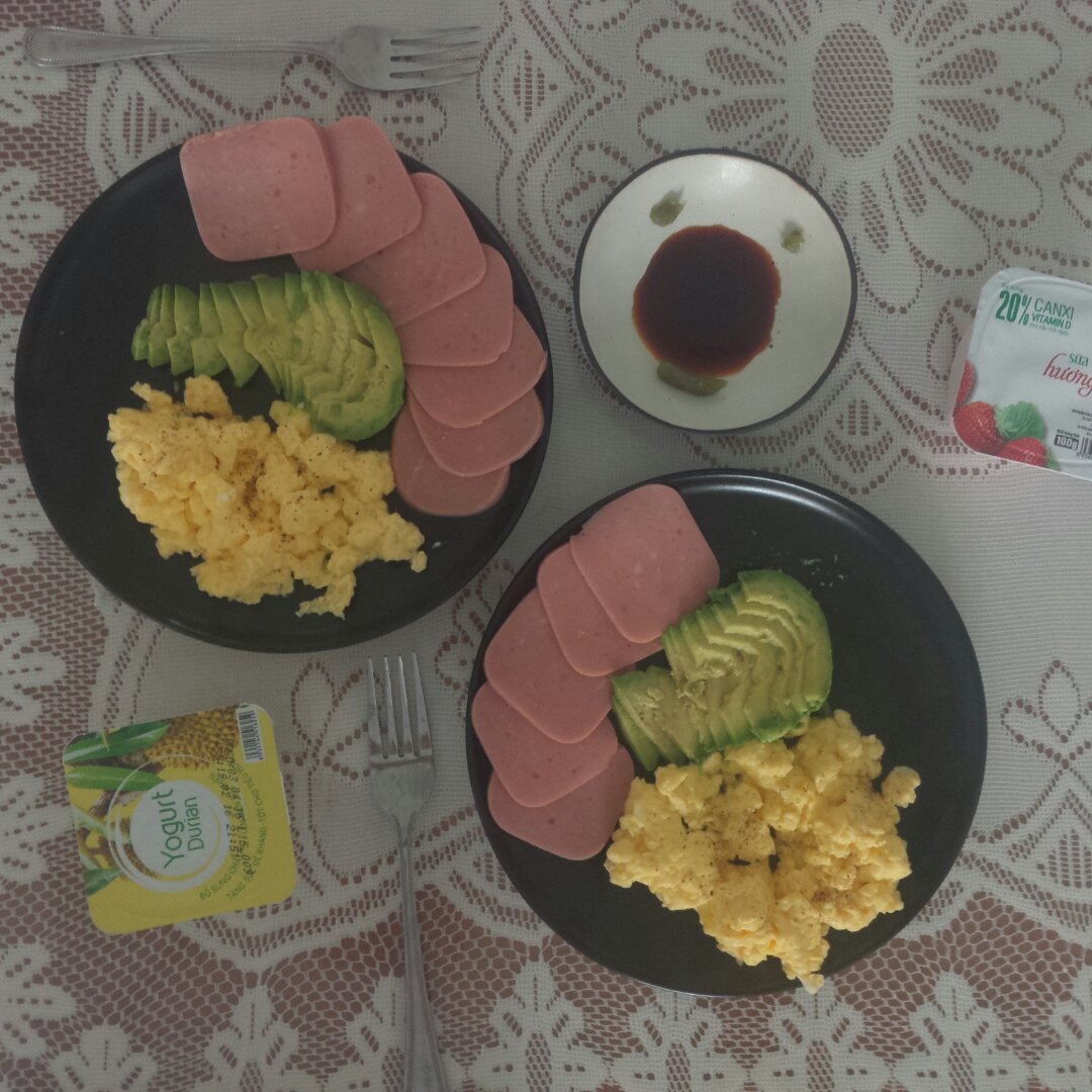 美式炒蛋 scrambled eggs