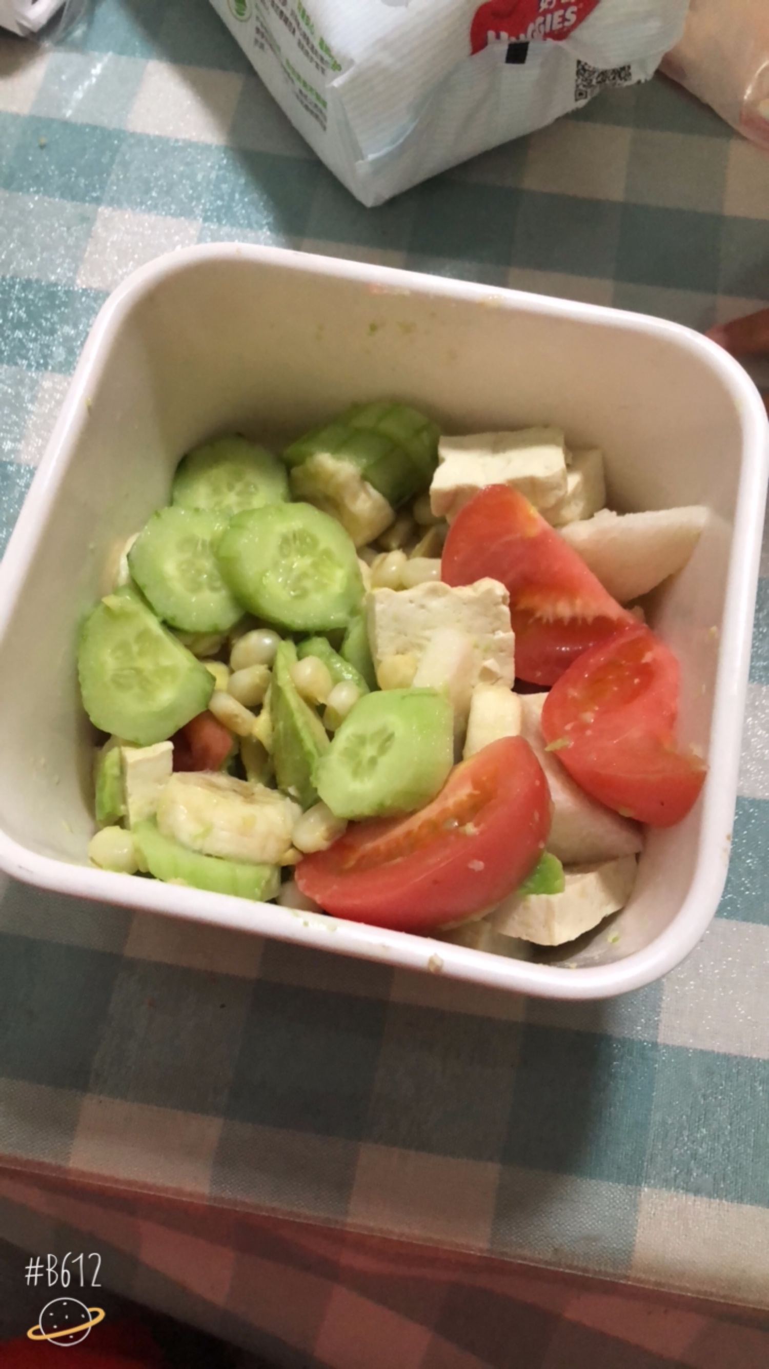 减脂版蔬菜水果沙拉的做法