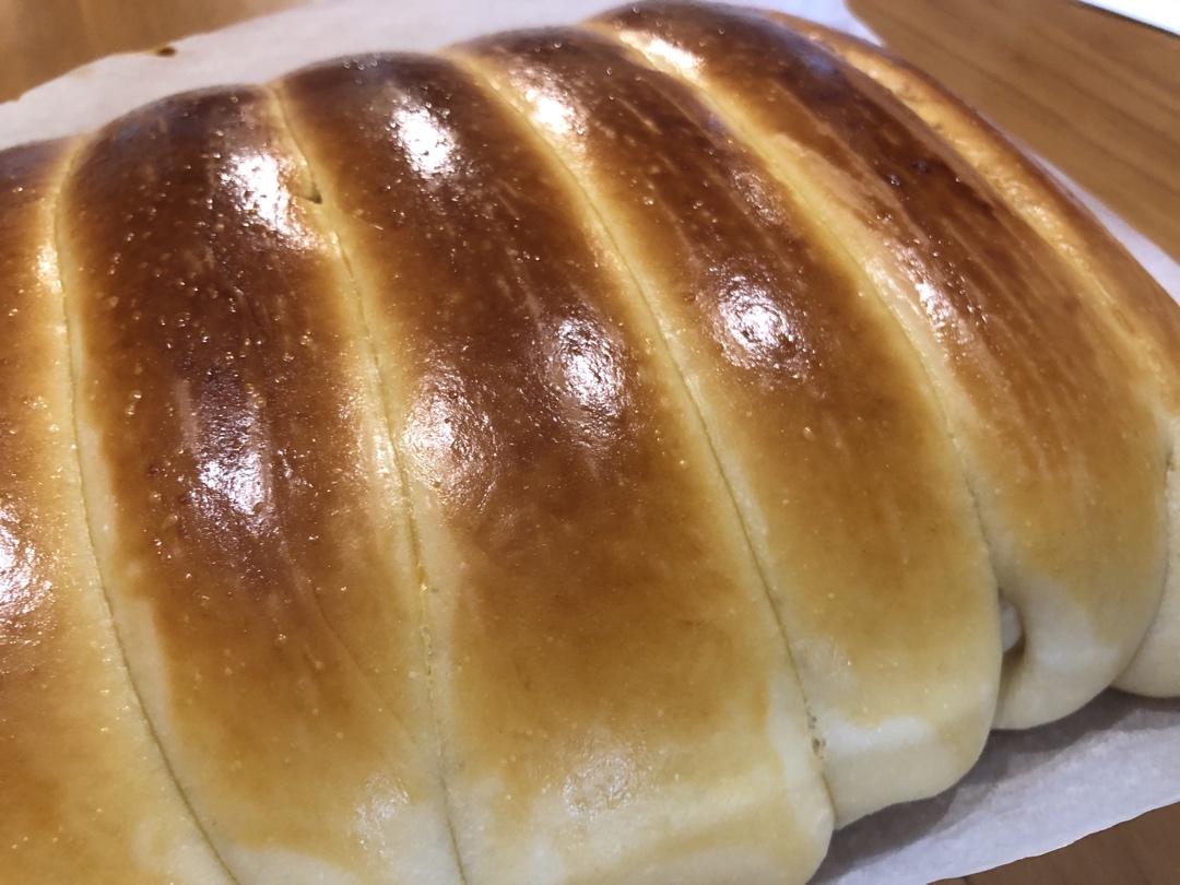 蜂蜜淡奶油面包#美味排包#
