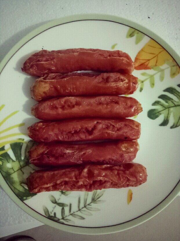 【烤箱版烤肠】