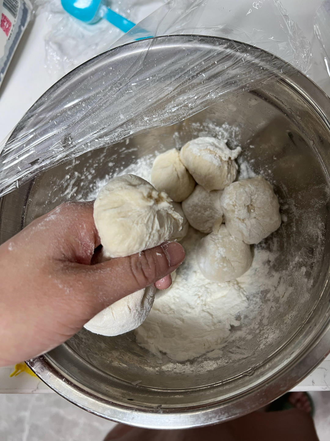 纯奶手撕吐司的做法 步骤1