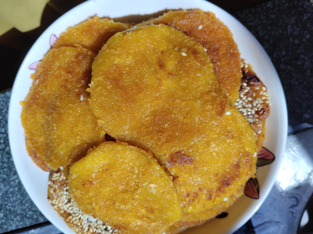 南瓜饼（芝士，豆沙馅）的做法