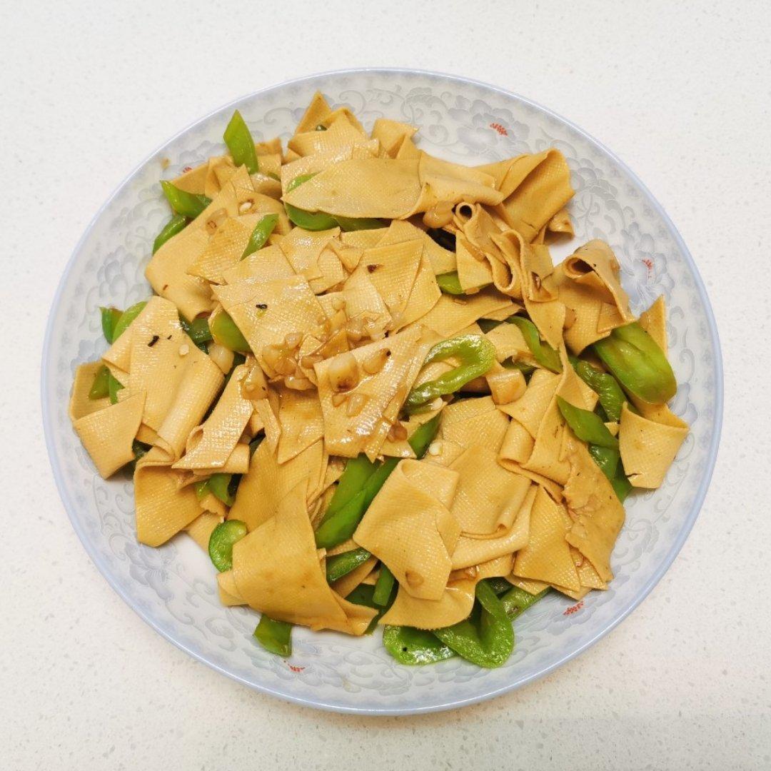 东北尖椒干豆腐