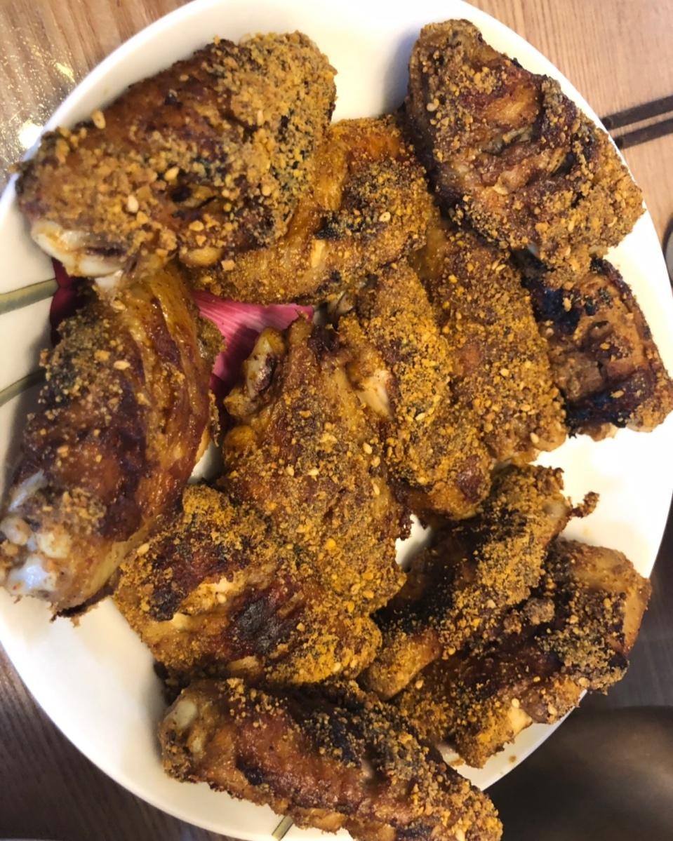 黑胡椒无油鸡翅