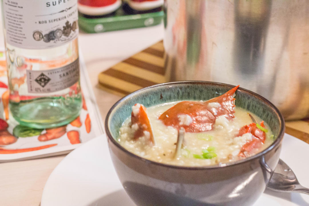 南国之鲜味螃蟹粥的做法