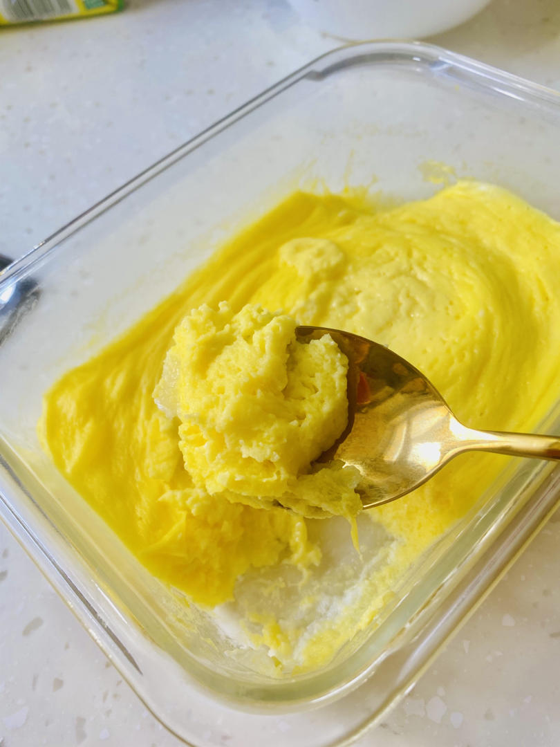 伪芝士蛋糕～可微波，搅一搅就搞定‼️