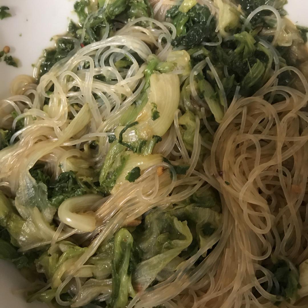 万能凉拌菜料汁（凉拌菠菜粉丝）