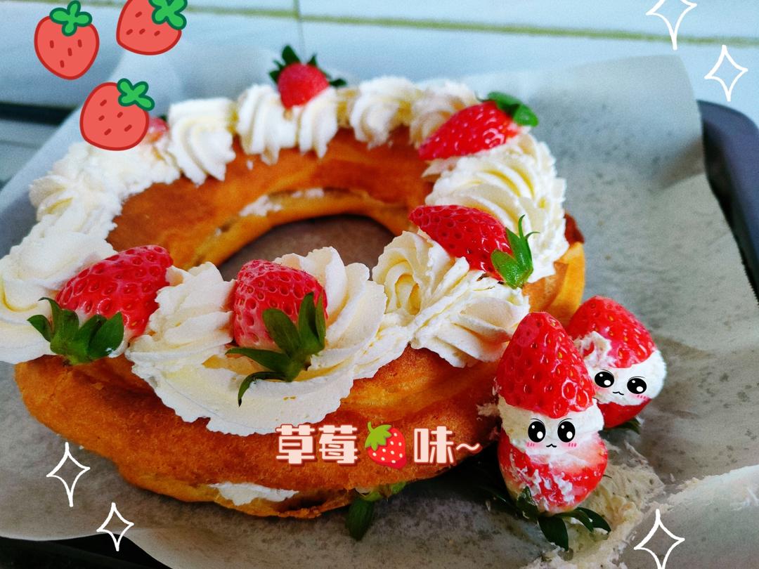 圣诞花环泡芙                     （车轮泡芙）