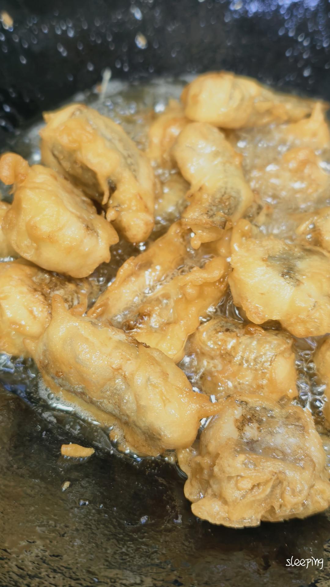 椒盐九肚鱼（脆壳配方）