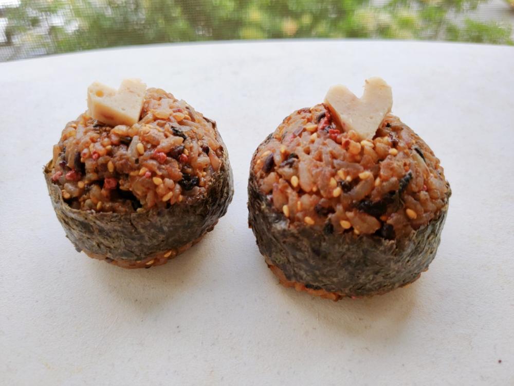 懒人饭团的做法