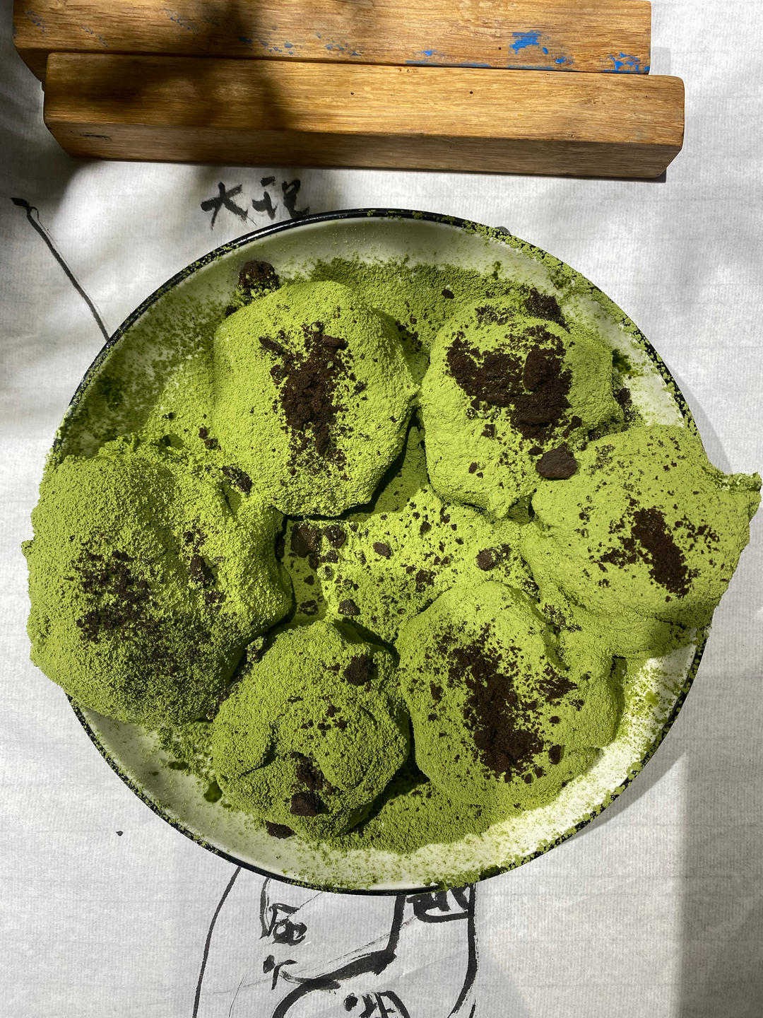 一次成功！抹茶奥利奥大福 有颜有料超好吃！