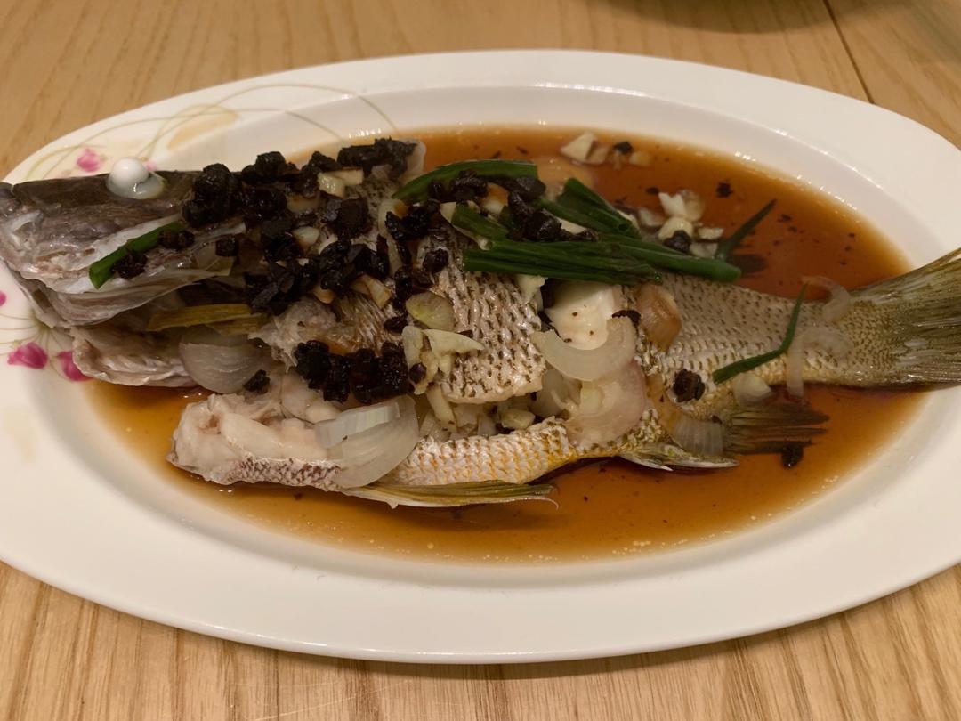 清蒸鱼（之如何制作蒸鱼豉油）