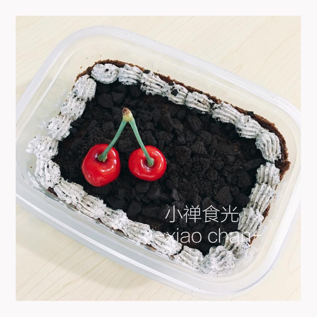 好吃到流泪的奥利奥咸奶油盒子蛋糕