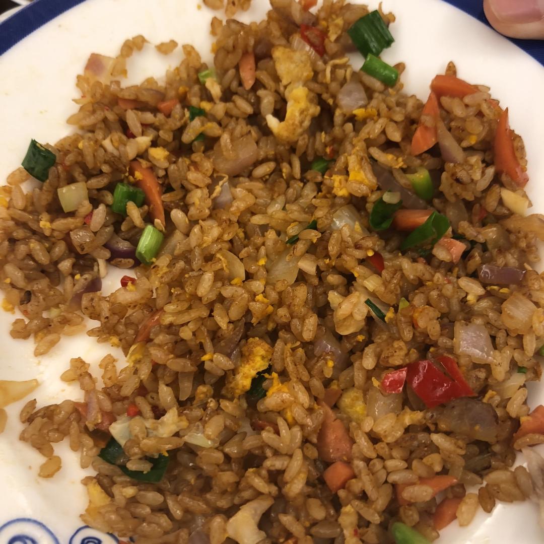 火腿鸡蛋炒饭