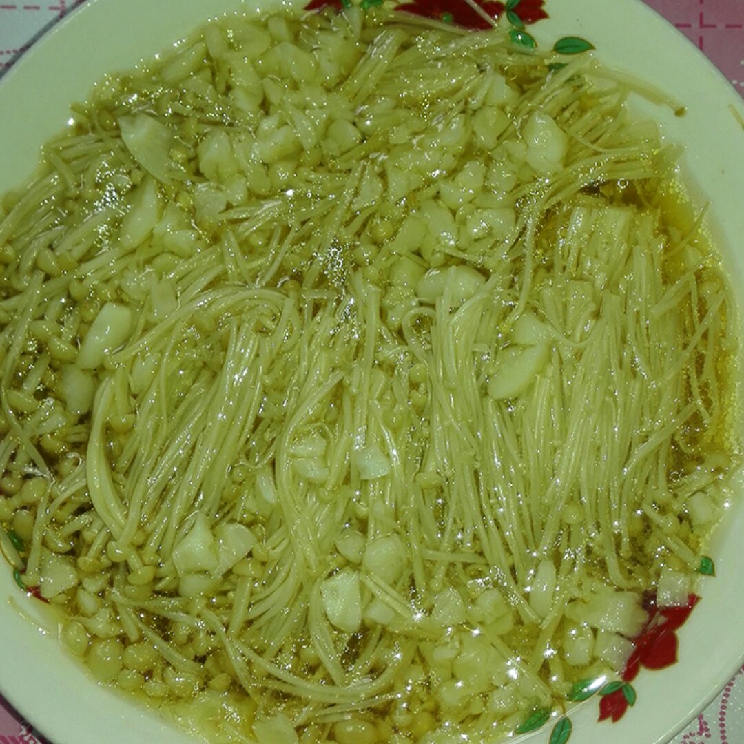 蒜蓉蒸金针菇