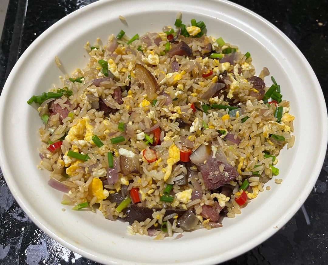 腊肉炒饭