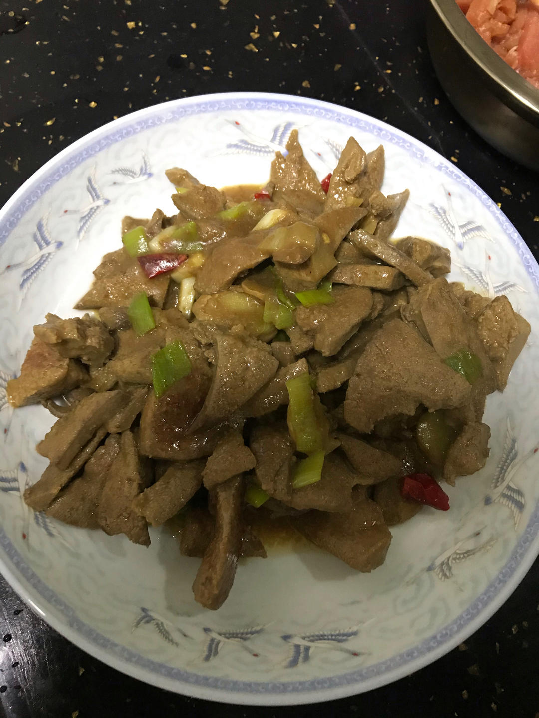 爆炒猪肝家庭做法