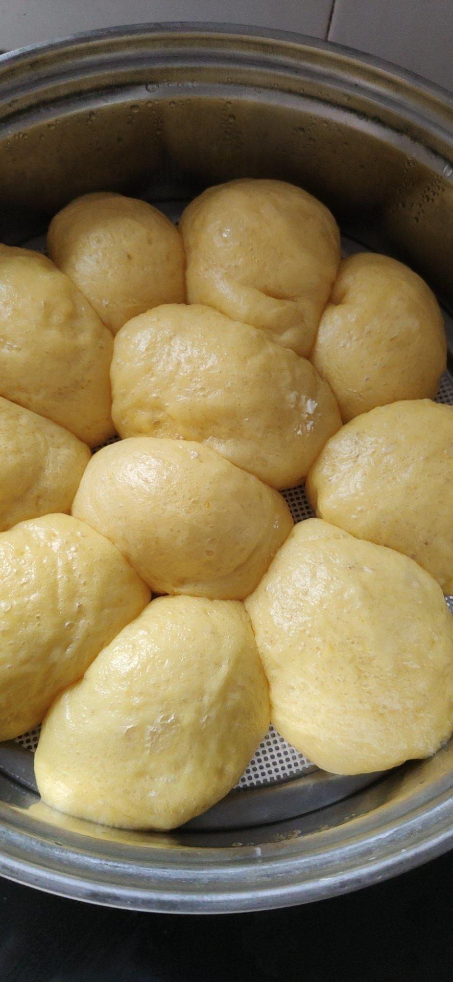 南瓜馒头+金元宝