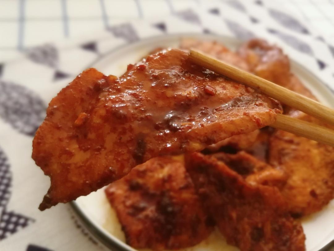 果酒蜜汁薄片鸡胸（无油版）的做法