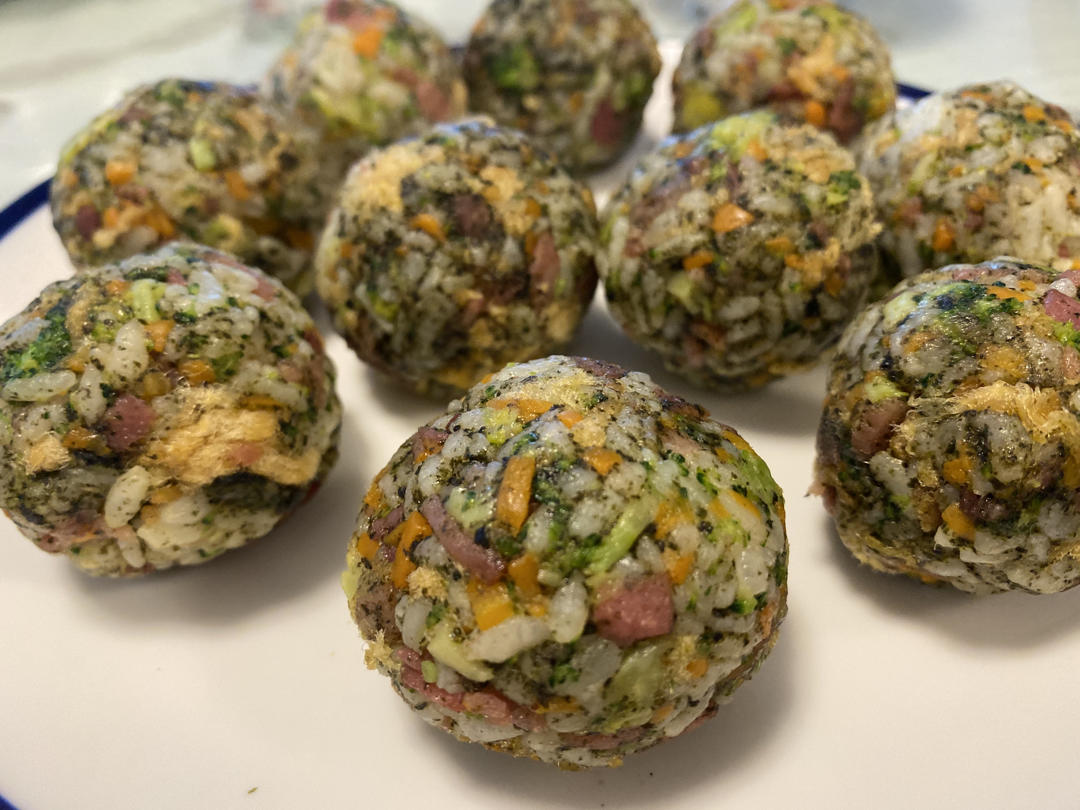 【五彩小饭团】有米有菜，有肉有奶有海鲜🥰