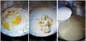 榴莲乳酪蛋糕的做法 步骤4
