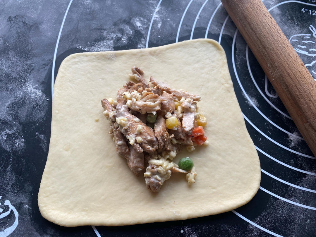 全麦鸡肉芝士面包
