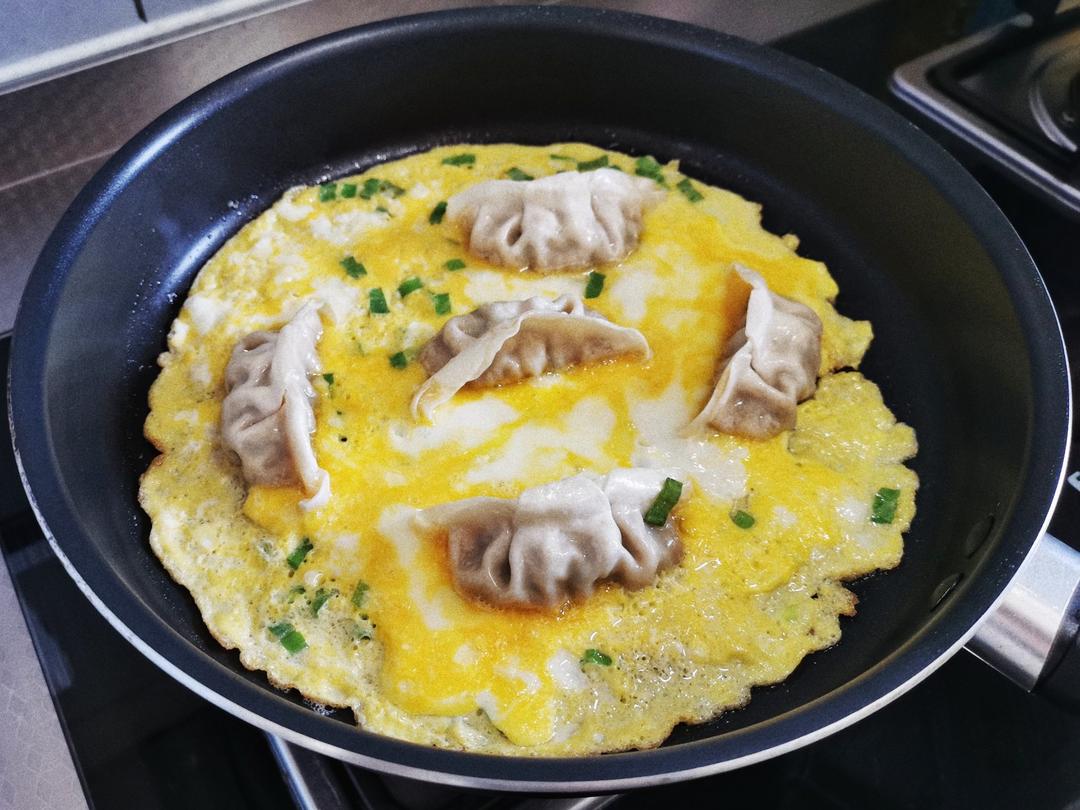 懒人快手抱蛋煎饺