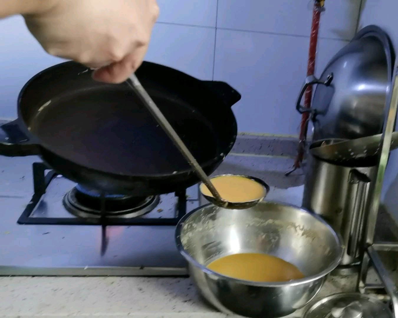 博山卷尖（鲁菜经典，内含摊鸡蛋饼手法）的做法 步骤6