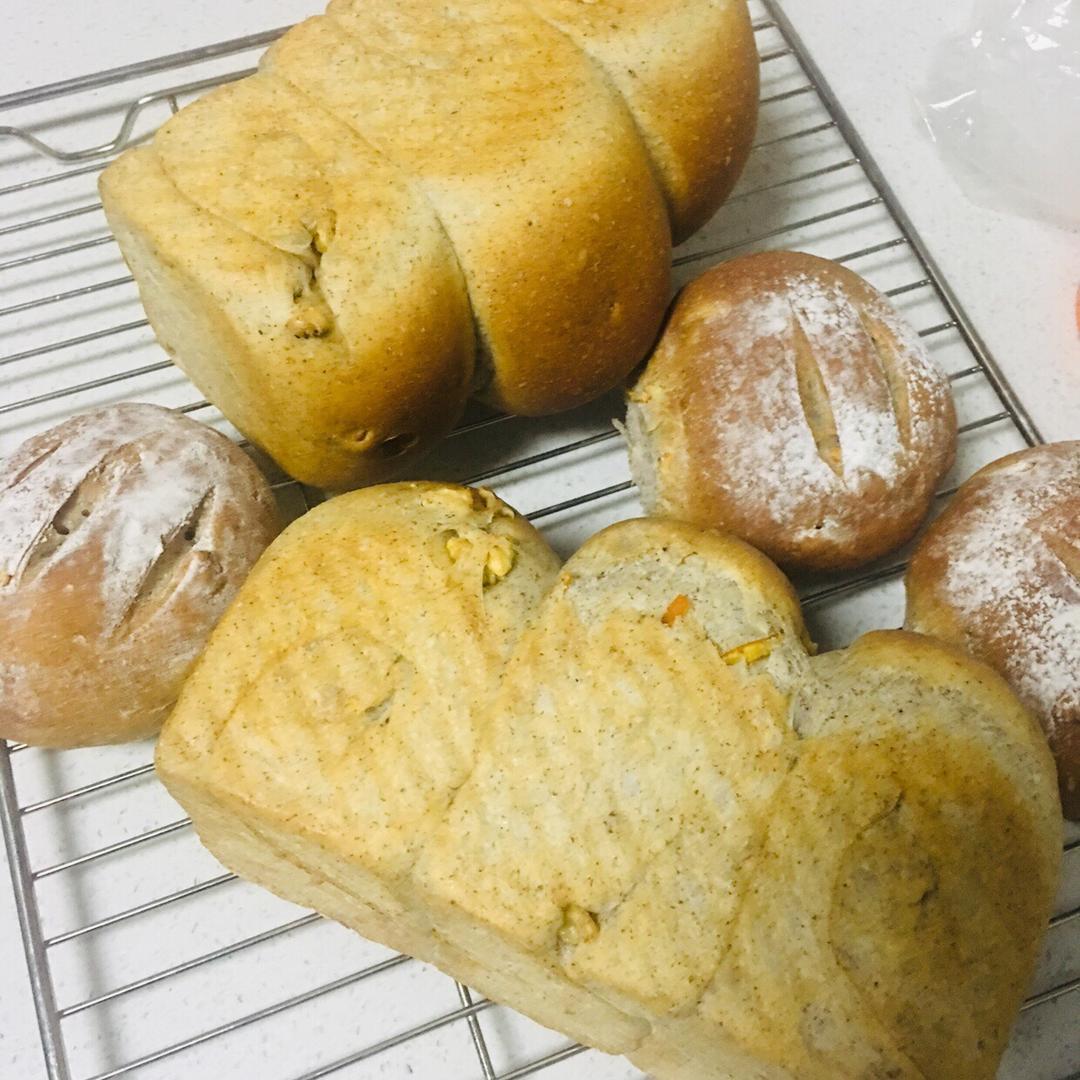 纯奶手撕吐司的做法 步骤1