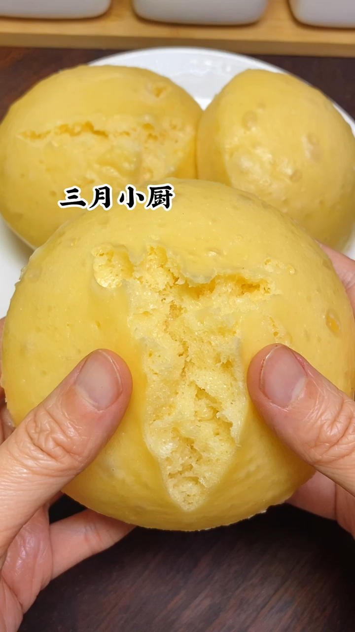 小碗蒸发糕 像海绵一样蓬松煊软 附细节视频详解