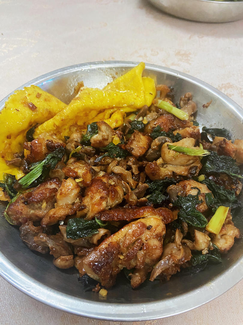 吃不够的蒜香鸡腿