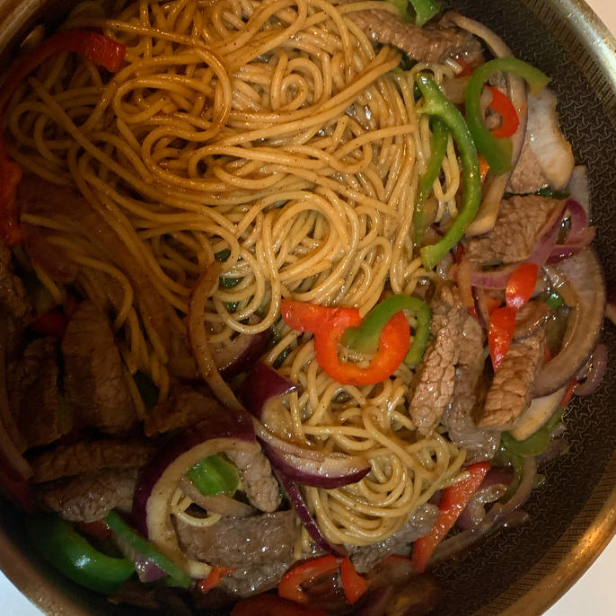 比餐厅好吃的黑椒牛柳意面🍝零失败简单教程