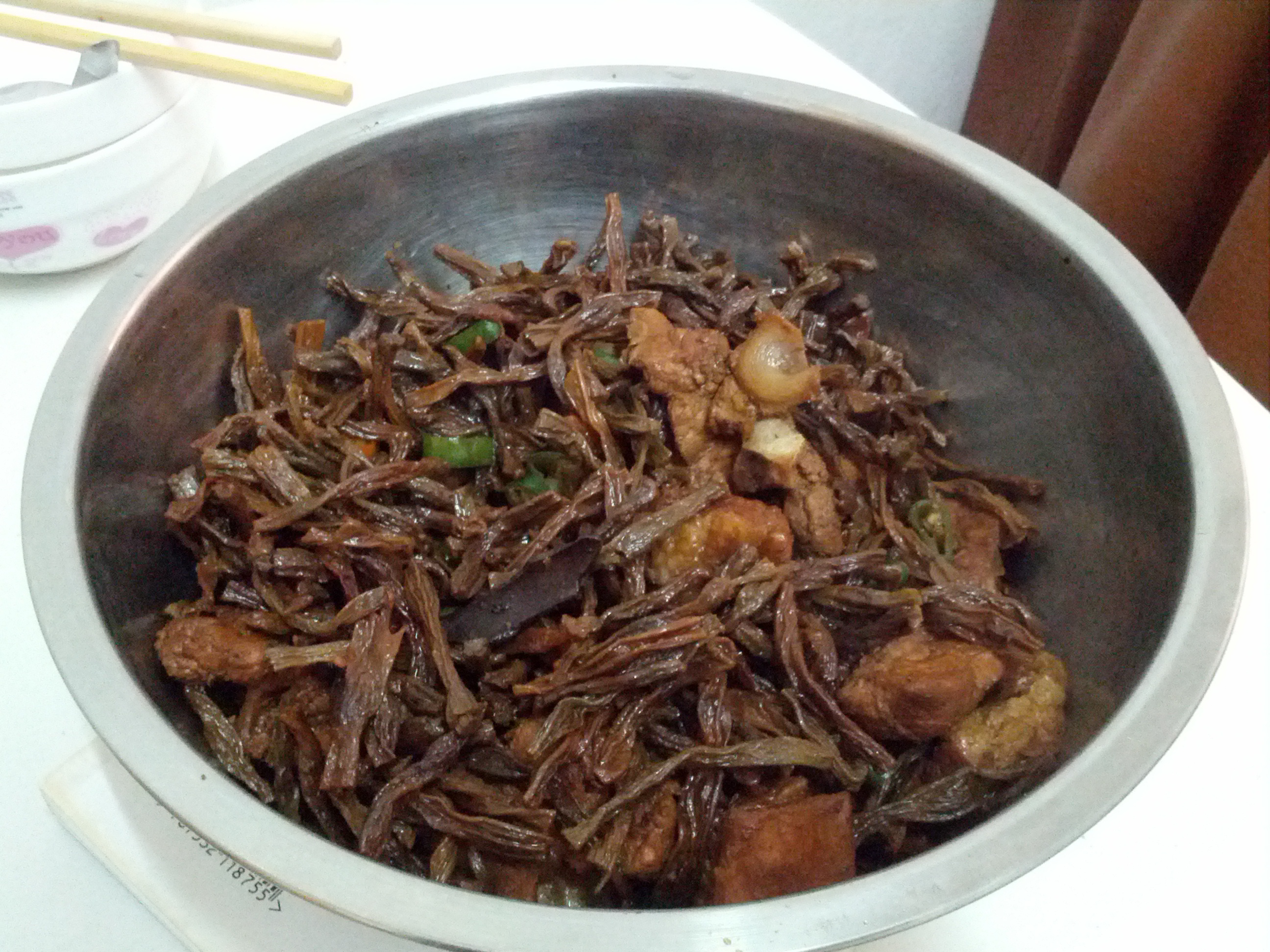 干豆角烧肉
