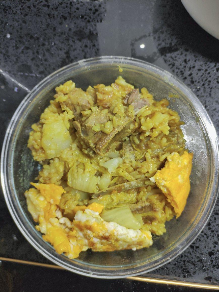 快手咖喱排骨焖饭