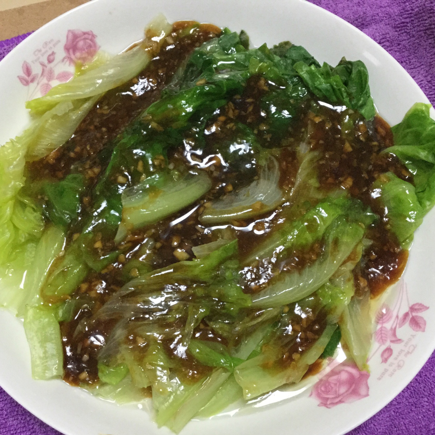 蚝油生菜