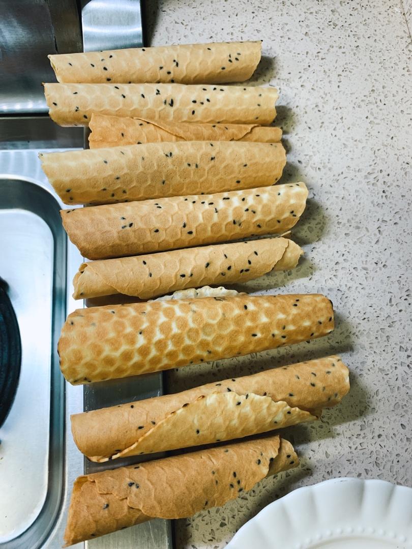 堂妈小厨——完美的脆皮蛋卷