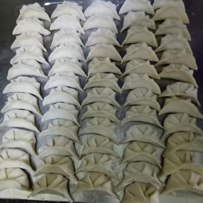 酸豆角拌长豆角加肉末饺子1的做法