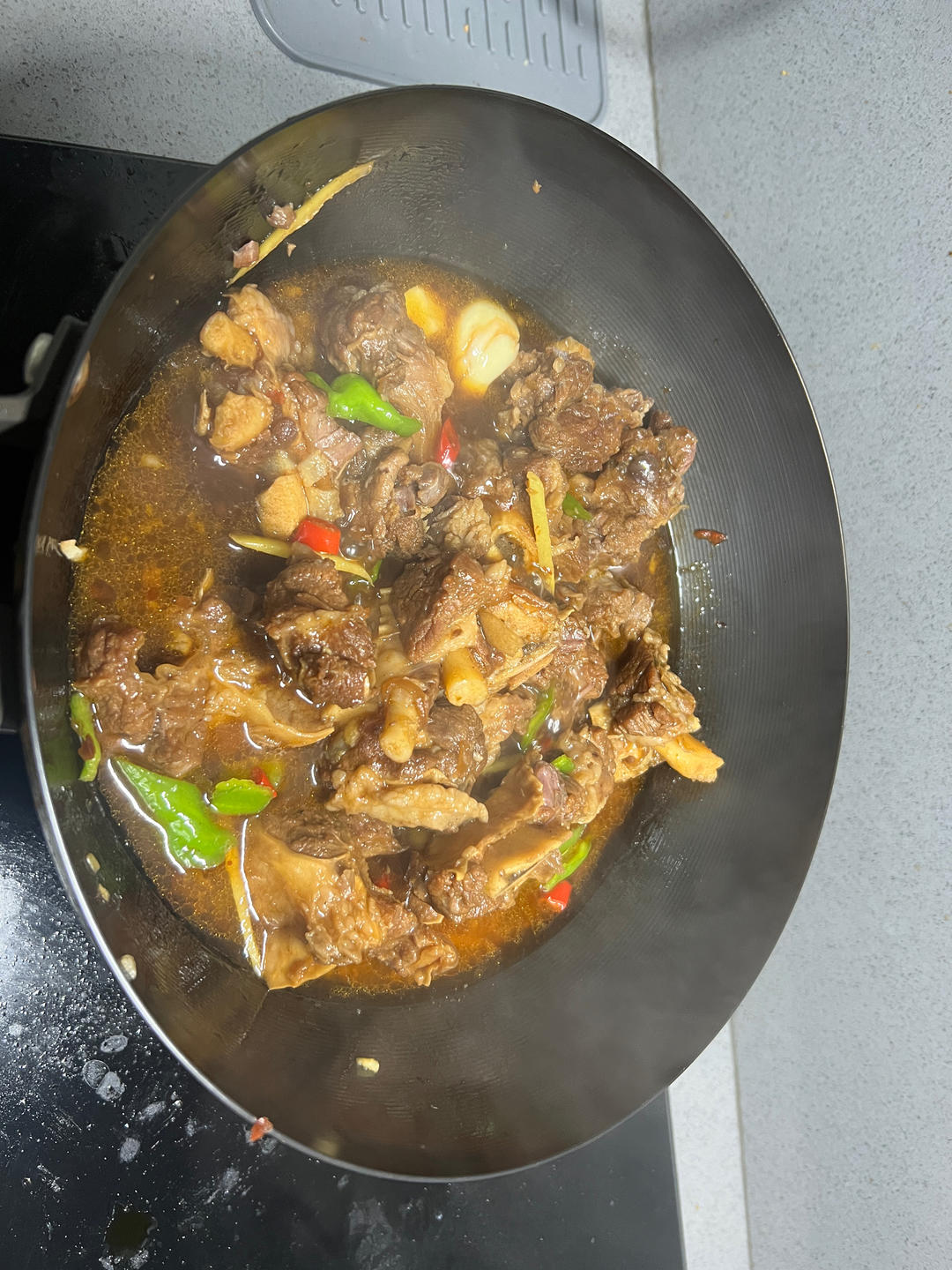 家庭版红烧牛排