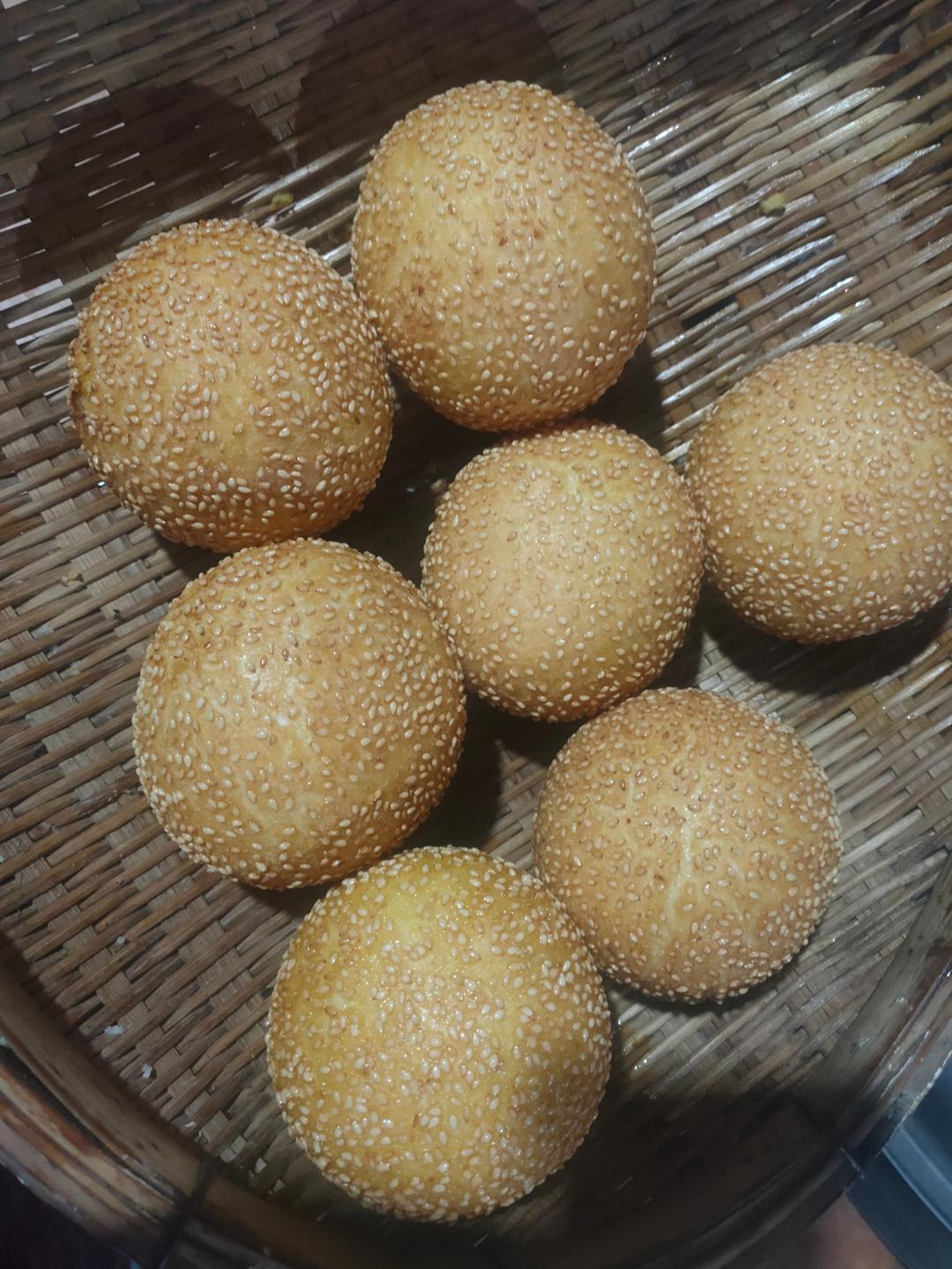 空心麻团 油果子