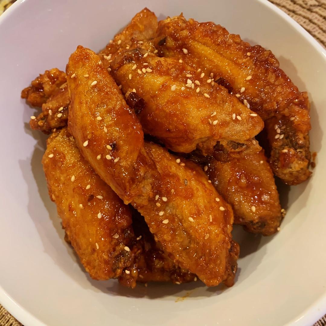 韩式炸鸡翅 Dakgangjeong