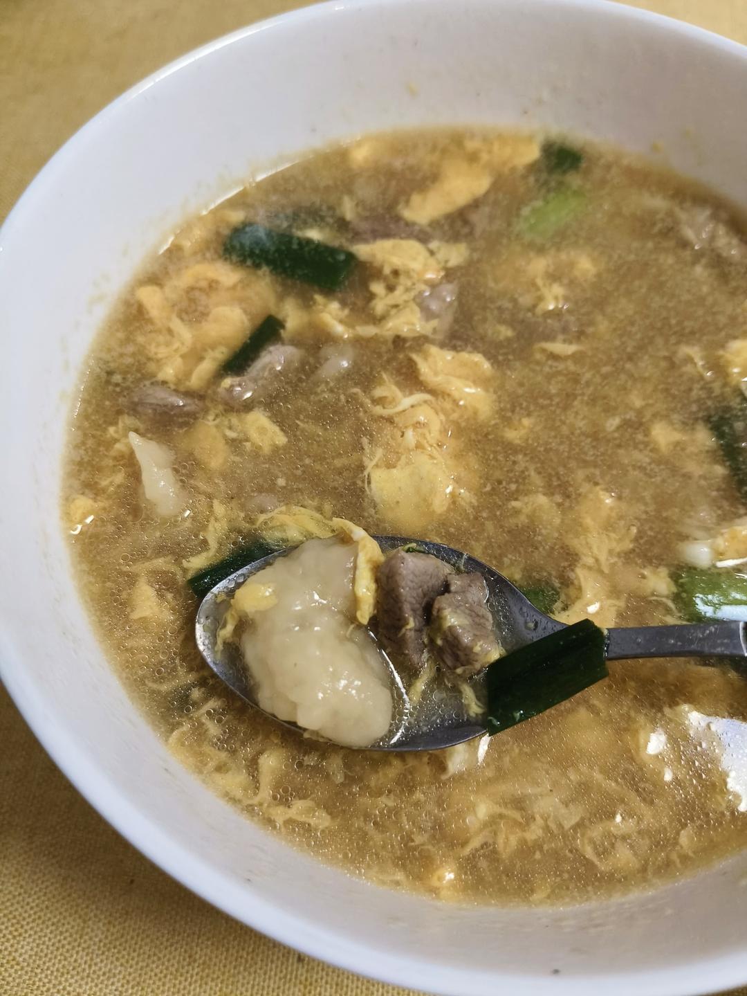 简单早餐-疙瘩汤
